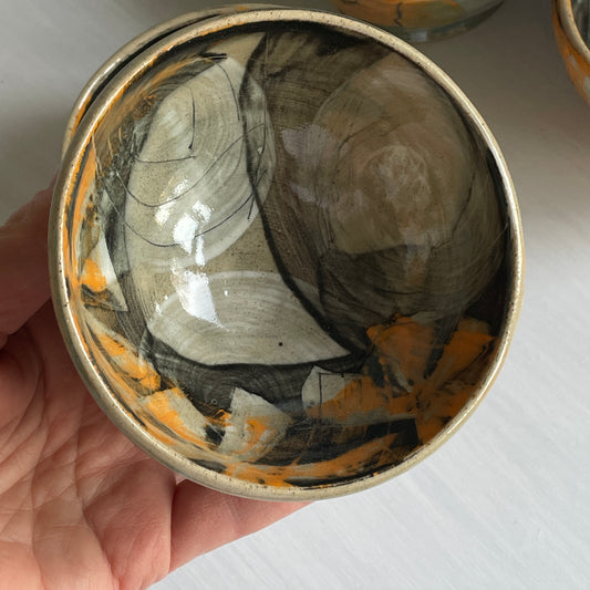 Rustic dipping bowls - unique dining tableware